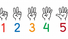 Пальцы и число два - фото №2